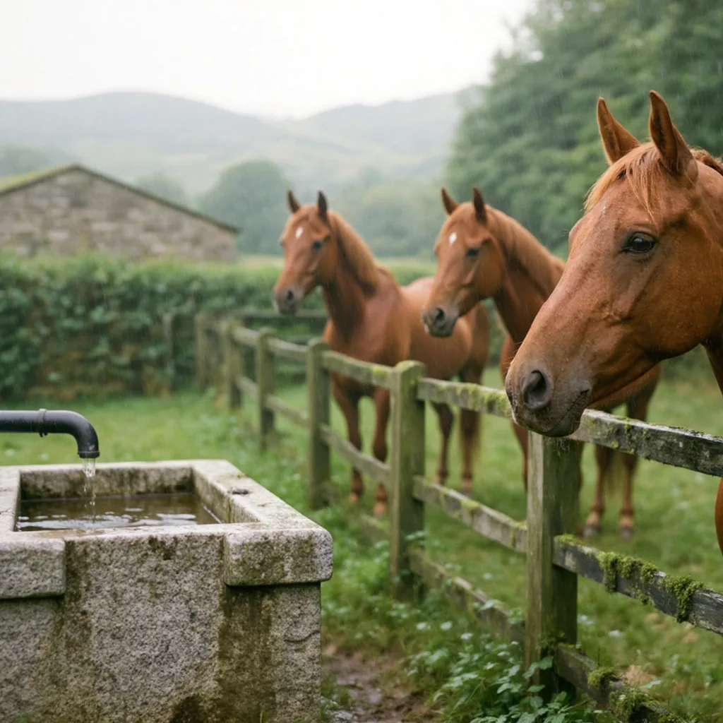 Pension pour chevaux à Audrix, Dordogne